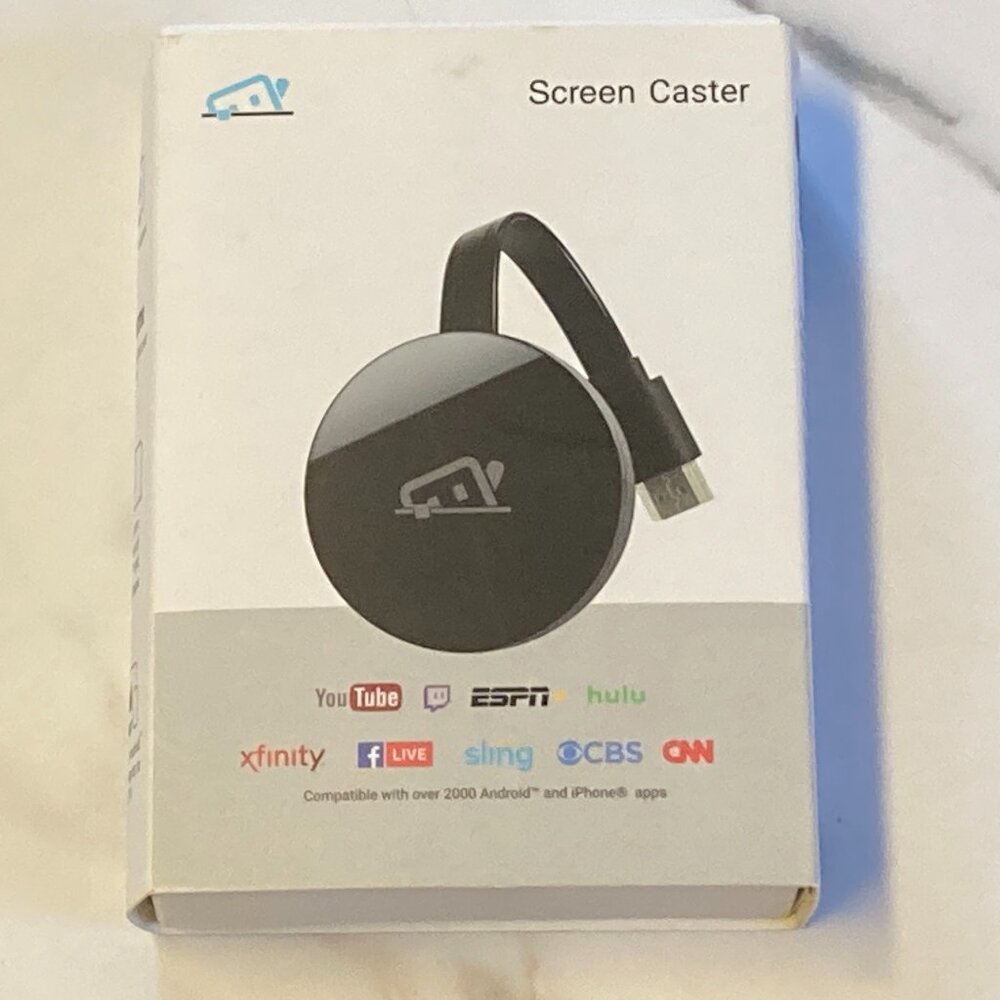 Used Screen Caster iPhone/Android/Tablet Mirroring Device  - TV Buddy